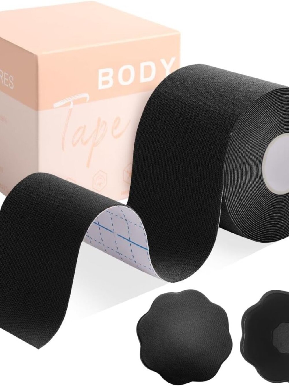 Boob Tape - Breast Lift Tape for Large Breast,Body Tape for Breast Lift w 2 Pcs